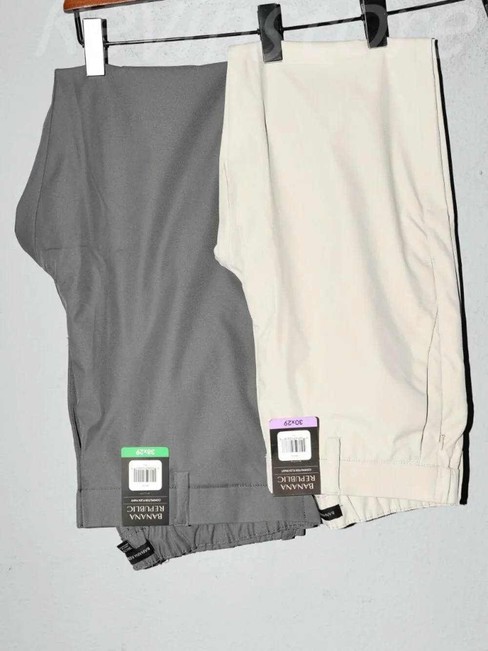 2 pairs rBanana Republic Men's Commuter Pants . Price is for 2 pairs‎ .